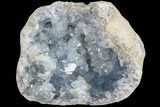 Blue Celestine (Celestite) Crystal Crystal Geode - Madagascar #87136-1